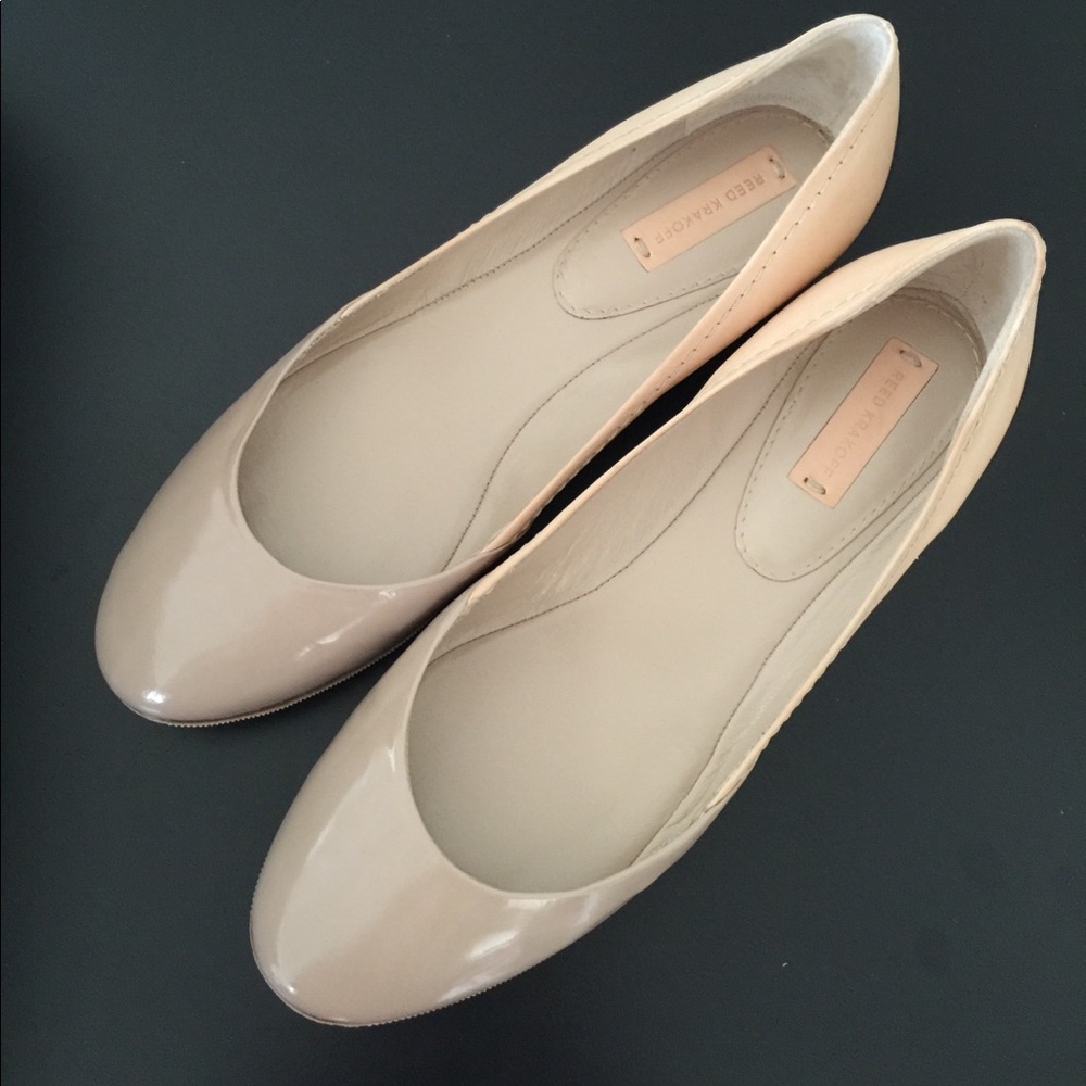 New Reed Krakoff Beige Ballet Flats, US 6-6.5